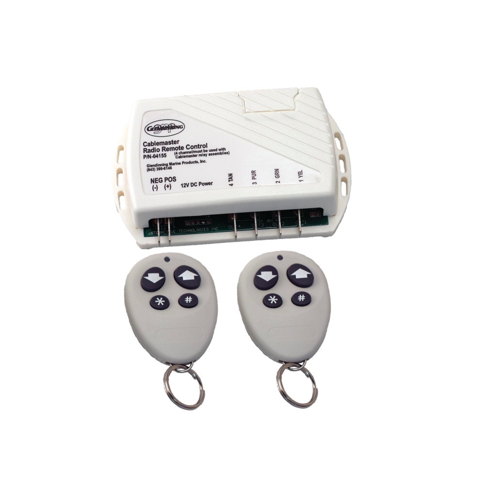 Wireless Remote Control 4 Channel 12/2 - Glendinning Gle04154