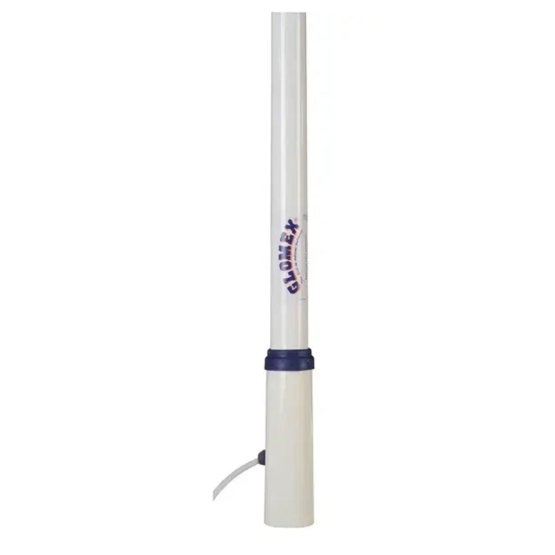 Vhf Antenna 2.4M Chrome Pink Fiber Glora1206Craus - Marine Use