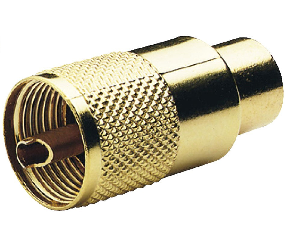 Conector Pl259 Gold Para Rg213 Vhf - Glora131Gold - Glomex