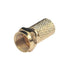 Gold F Male Connector For Rg6/Rg59 - Glov9144 - Vhf Applications