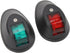 Pair Vertical Navigation Lights Black Led - Gs10310