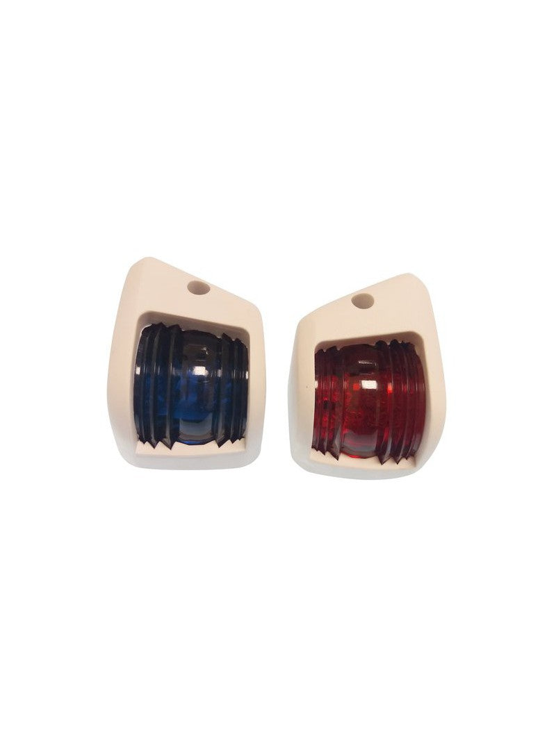 Pair Vertical Navigation Lights Black Led - Gs10311