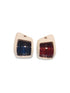 Pair Vertical Navigation Lights Black Led - Gs10311