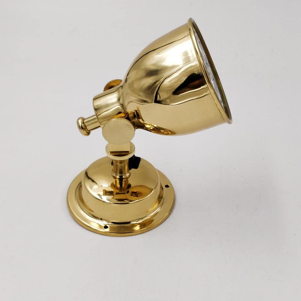 Bulkhead Light Brass - Gs10415 By Goldenship