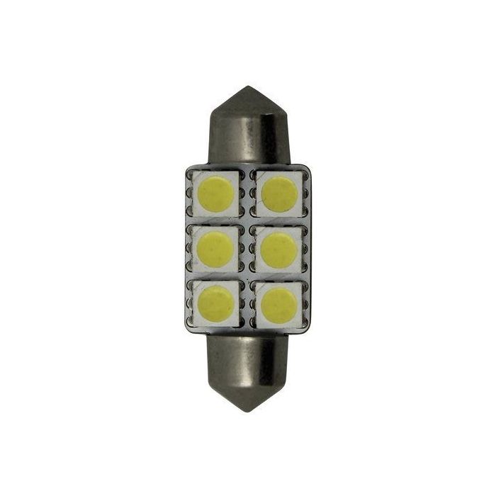 Bulb Festoon 6Led 1.3W 10/30V 15.9X37Mm - Gs10540