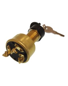 Brass Ignition Starter Switch 4T-3Pos Gs11154 - Durable & Reliable