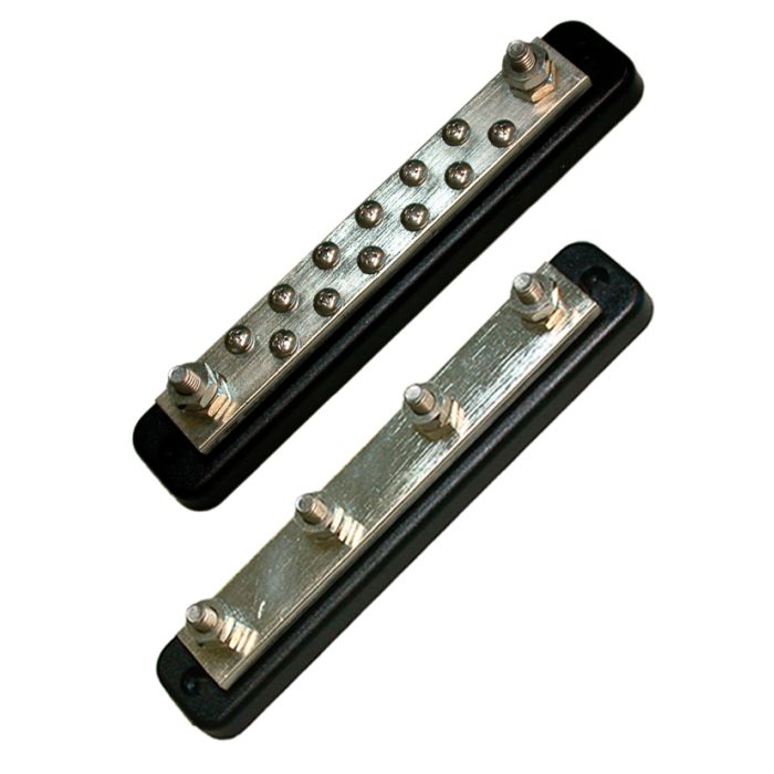 Bus Bar Tin Plated Copper & Abs Gs11306 - Cable Management Solution