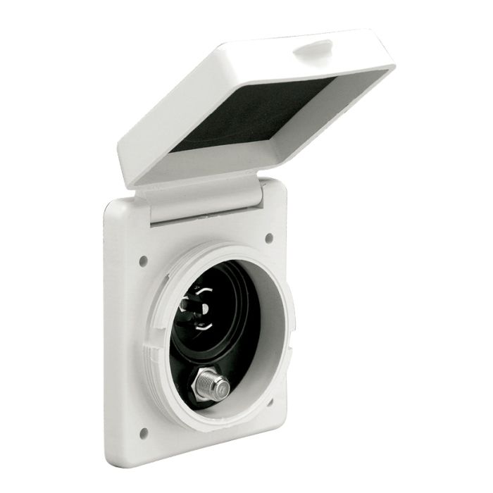 Polycarbonate Tel-Tv Socket Gs11391 | Durable Electrical Connector