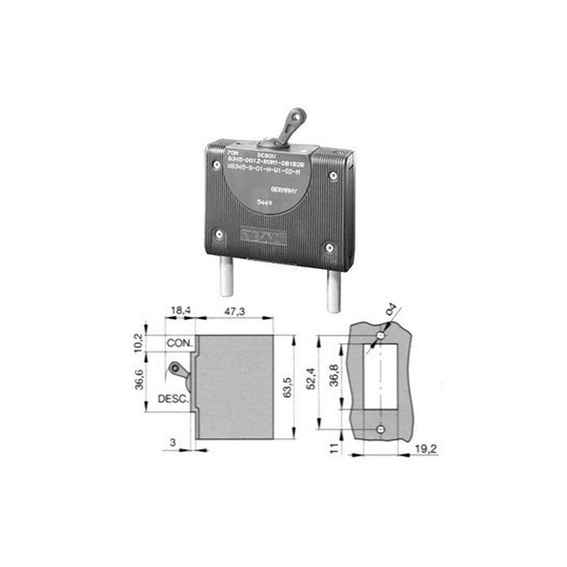 Circuit Breaker 50A Gs11496 | Reliable Protection By Goldenship