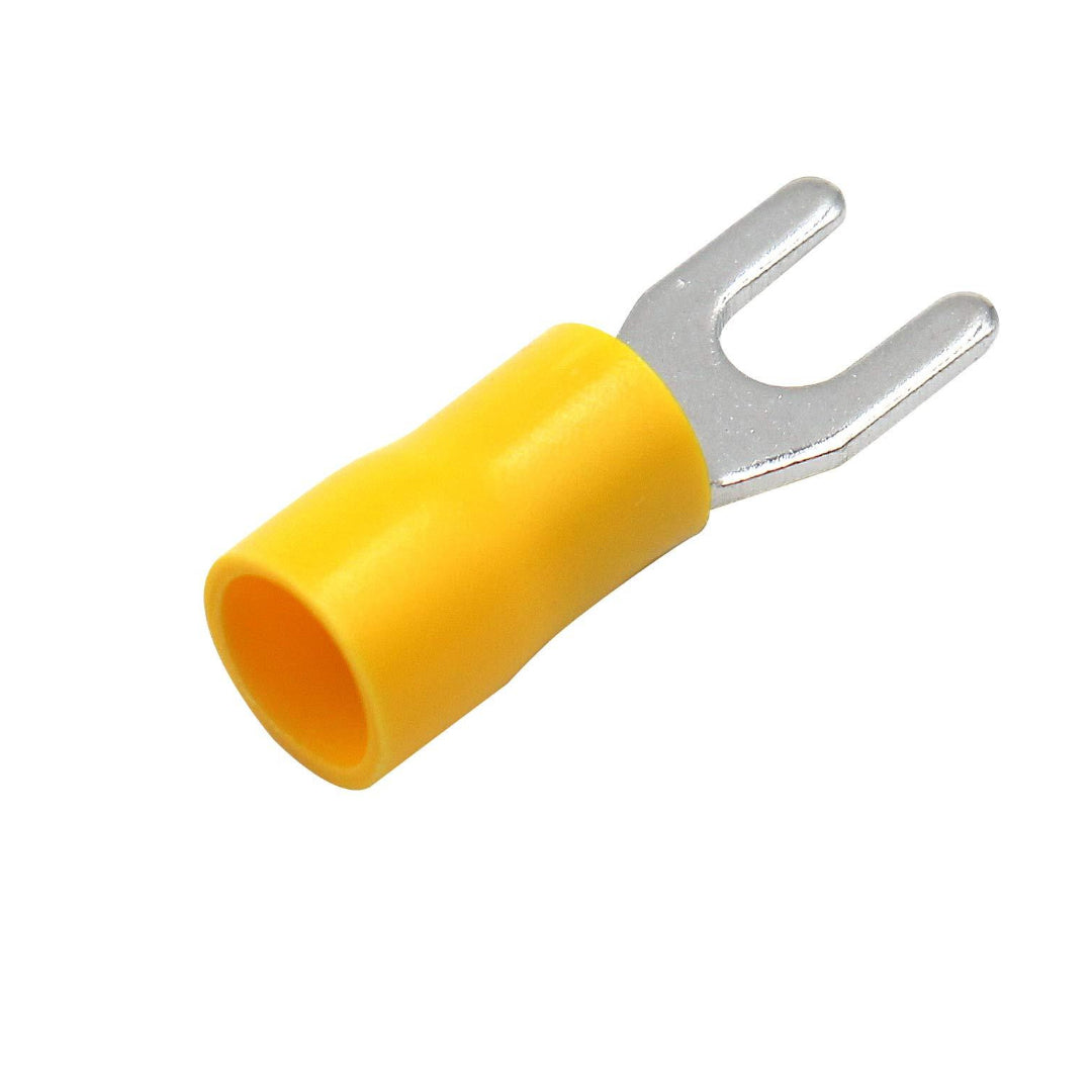 Vinyl Insulated Yellow Spade Terminals (25) | Gs11623 | Electrical
