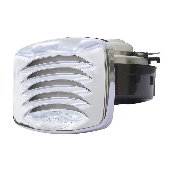 Electric Horn 12V Chrome - Gs12031 | Ideal For Marine & Automotive Use