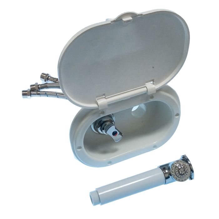 Compact Shower Box With C/H Water Mixer | Gs20232 | Goldenship