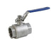 1-1/2" Stainless Steel Ball Valve Gs30006 - Durable Fluid Control