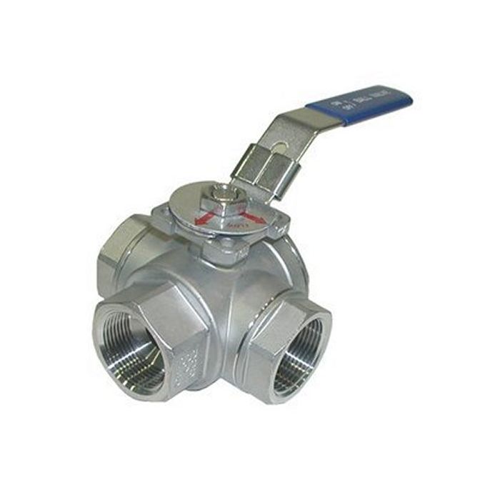 3-Way Ball Valve 1"1/4 Gs30033 - Hull | Goldenship For Marine Use