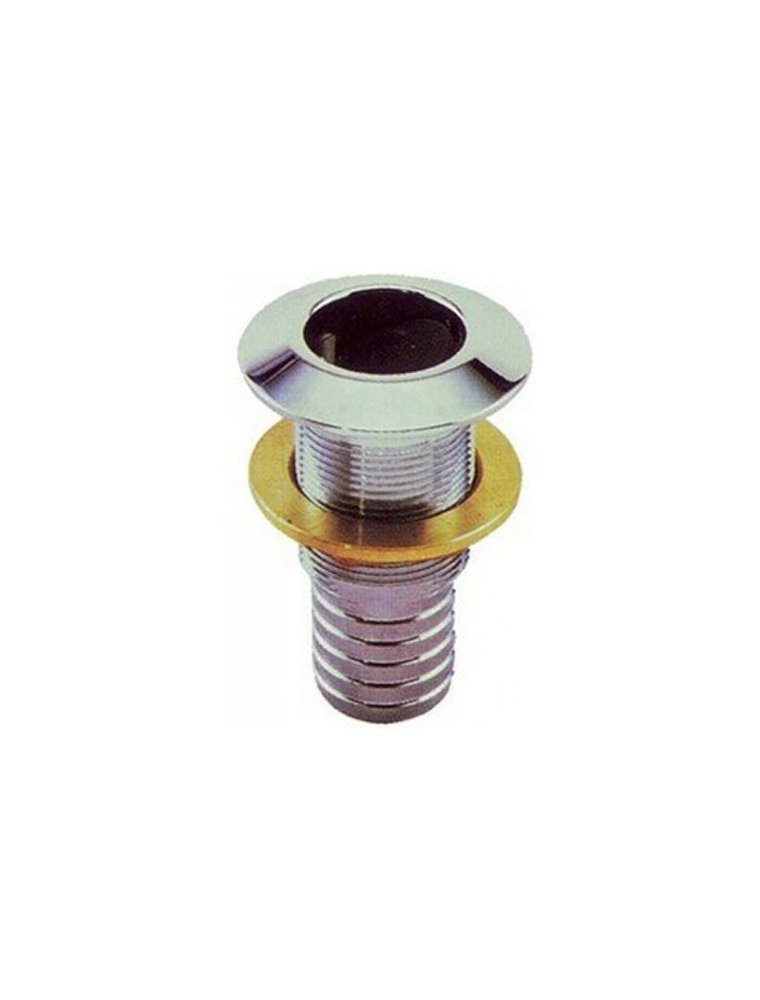 Brass Thru-Hull Fitting 3/8" 1/2" | Gs30071 | Marine Hardware