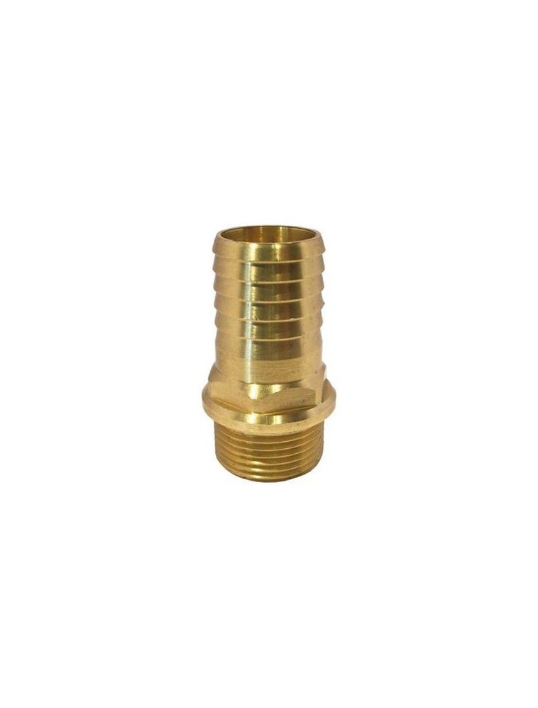 Brass Hose Adapter Male 1/4" X 8 Mm (2) | Gs30108 | Goldenship