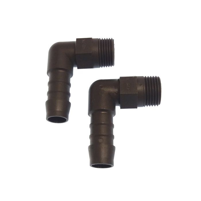 Racord 90º Polyamide Connector 3/8 - 12 (2) Gs30124 | Lightweight Hull