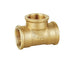 "T Brass H/H/H 1" Fitting - Gs30183 - Marine Application By Goldenship"