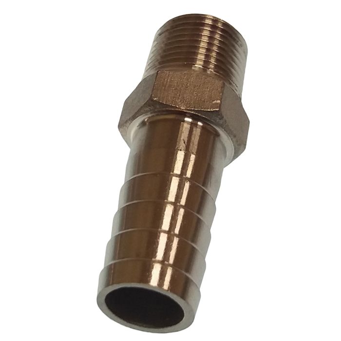 Male Hose Adaptor 1" 25Mm Inox Gs30227 - Secure Hose Connection
