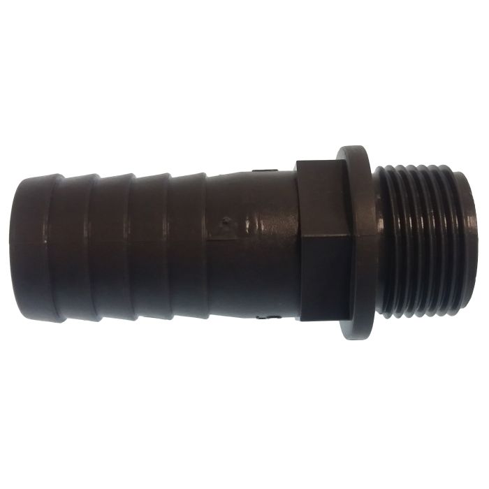 Polypropylene Male Hose Connector 1 1/2 | Gs30251 | Durable & Lightweight