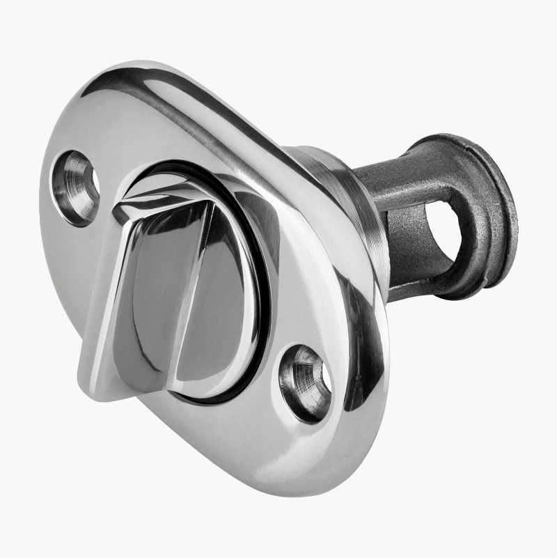 Oval Drain Plug Ss-316 54 Mm | Model Gs30328 | Hull Accessory