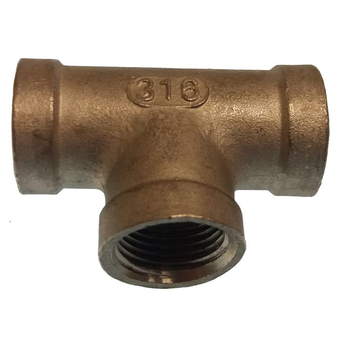 Tee Banded Aisi 316 3/4 | Gs30532 Marine Fitting By Goldenship