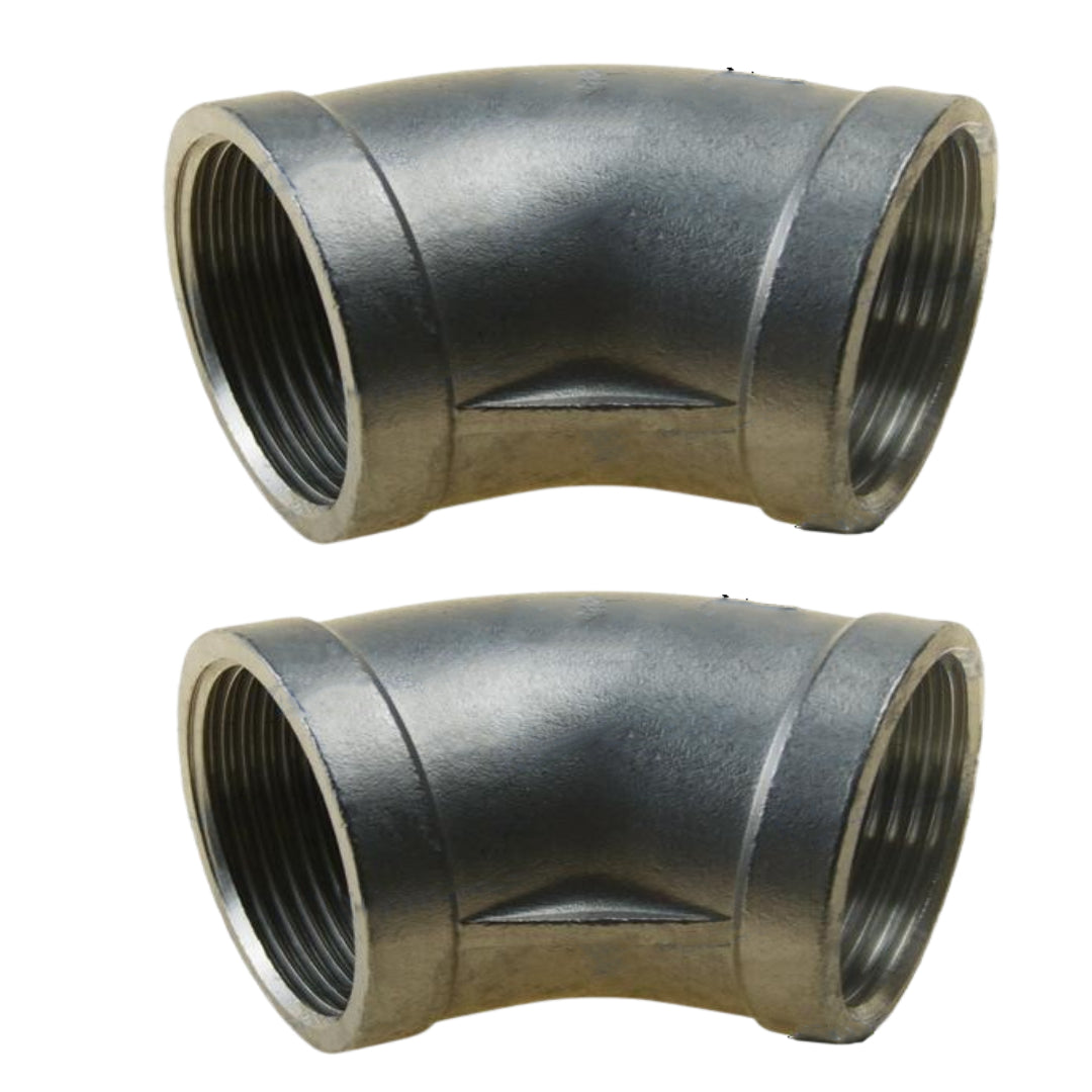 45º Elbow Banded Inox 3/8