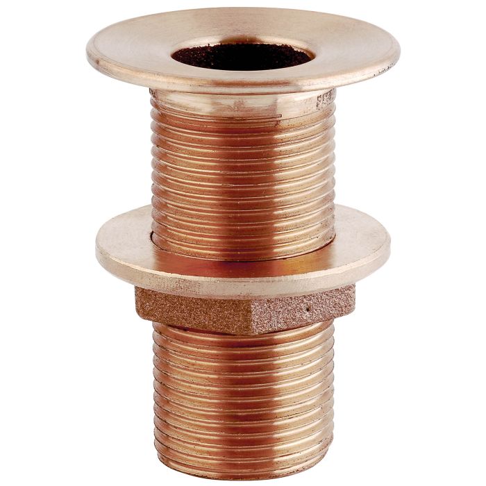 Bronze Through Hull Outlet Well Pattern Gs30618 - Marine Durable Component