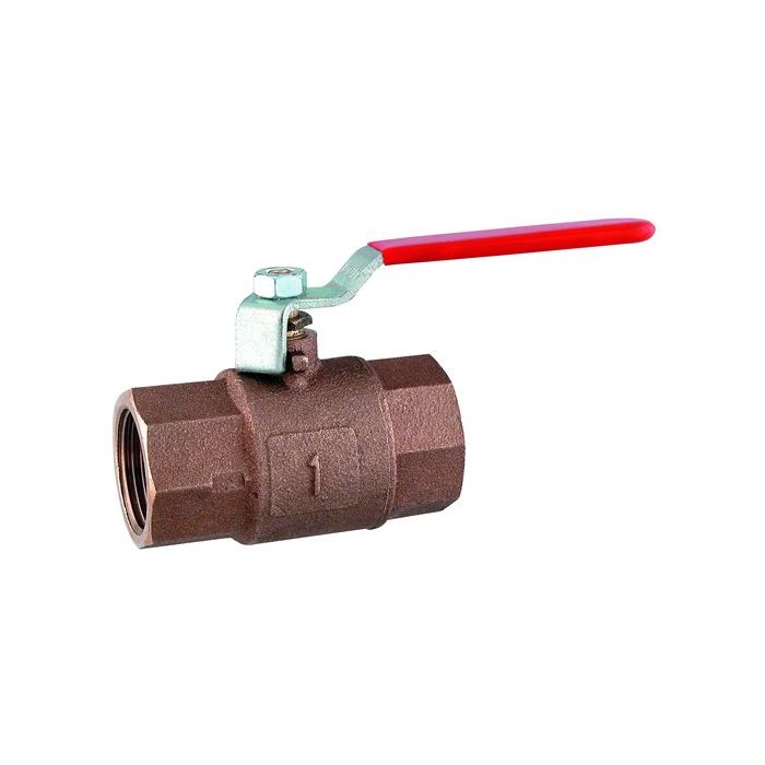 1 1/4" Bronze Full Way Ball Valve | Gs30694 | Goldenship