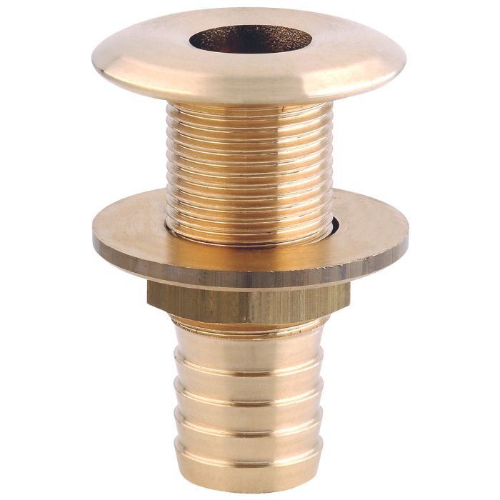 1/2'' Brass Through Hull - Gs30776 - Marine Corrosion-Resistant