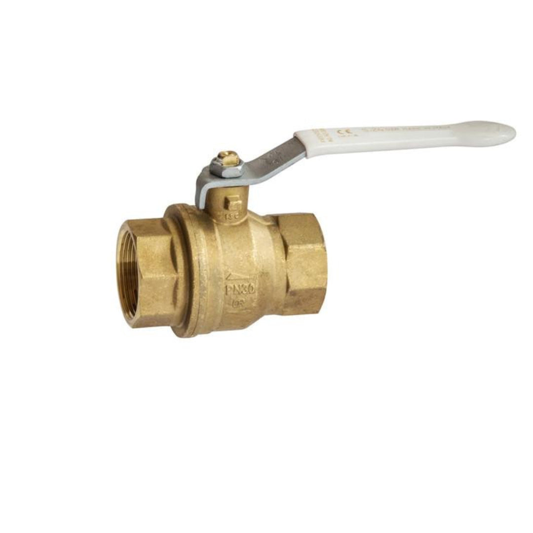 1/2" F.F. Brass Full Bore Valve - Gs30788 - Goldenship