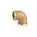 90º Elbow F.F. 3/4" Brass Cr - Gs30799 By Goldenship