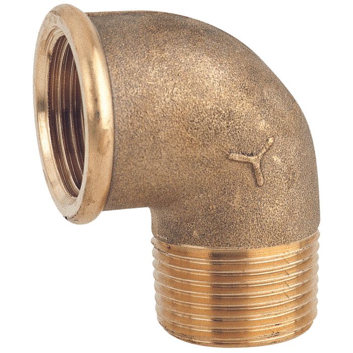 Elbow 90º M.F. 3/8'' Brass Cr - Gs30804 - Durable Marine Fitting