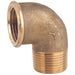 Elbow 90º M.F. 1'' Brass Cr | Gs30807 | Goldenship | Maestrini