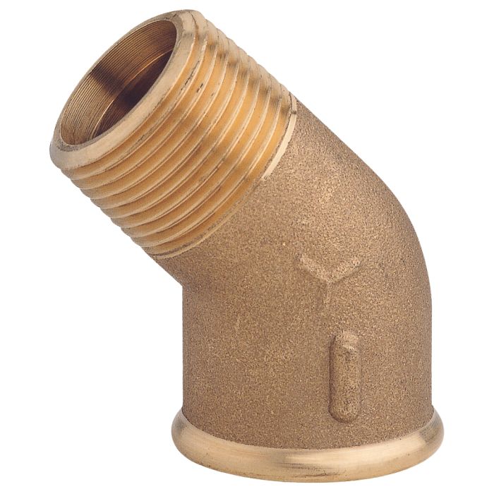 Elbow 45° M.F. 1'' Brass Cr | Gs30819 | Goldenship