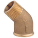 Elbow 45° M.F. 1''1/2 Brass Cr | Gs30821 | Goldenship
