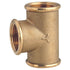 1.25" F.F.F. Brass Tee Cr | Gs30827 | Goldenship Plumbing Fitting