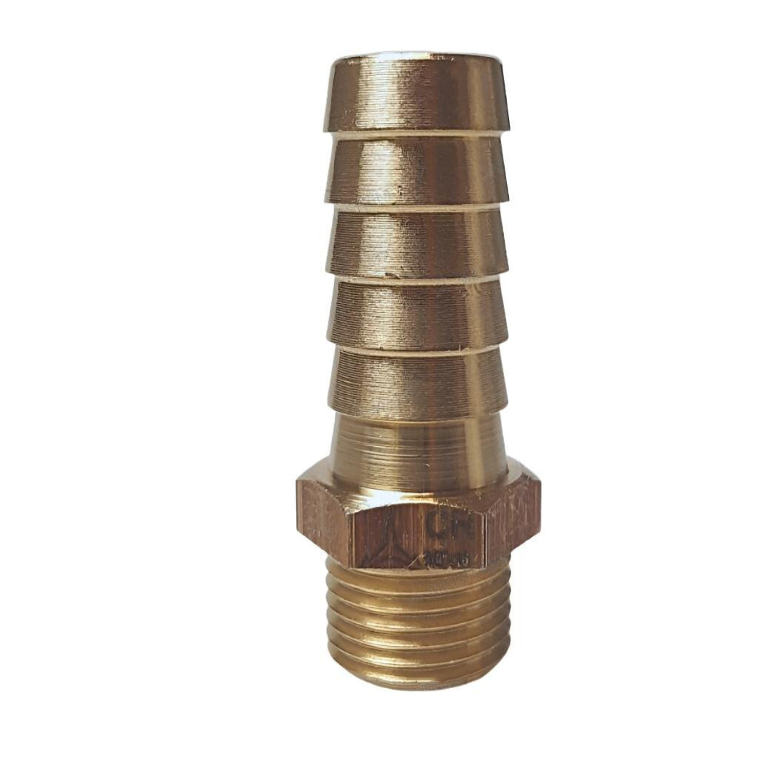 Hose Tail 1/4" X 12M Brass Cr | Gs30853 | Marine Use By Goldenship