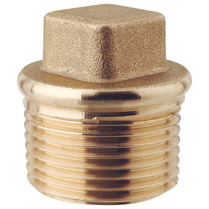 Plug Square Head 1.5" M. Brass Cr | Gs30912 | Marine Use
