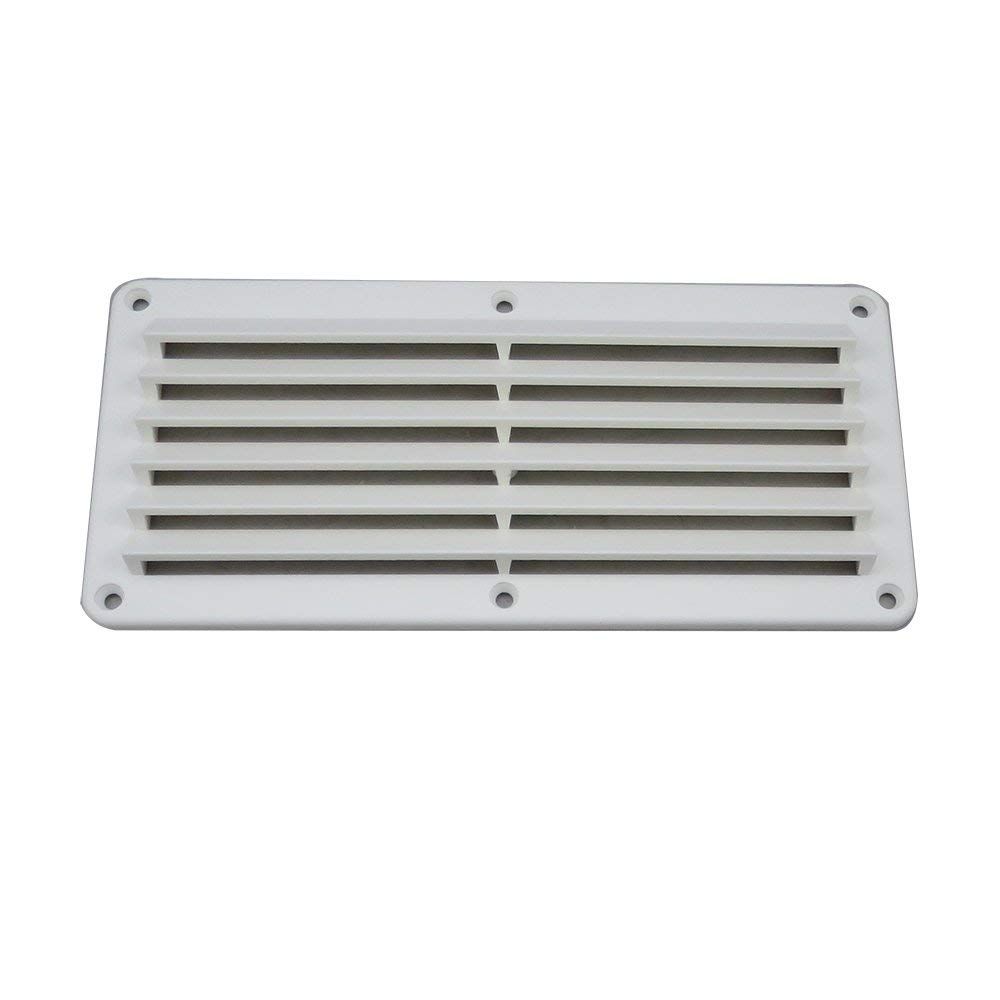 Ventilator Abs 257 X 123.8Mm White Gs31190 | Goldenship Hardware
