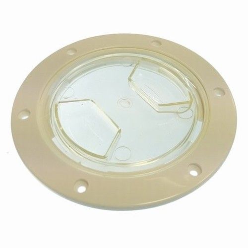 Deck Plate Abs Clear Gs31296 - Marine Hardware, 20X25Cm, 1.5Cm High