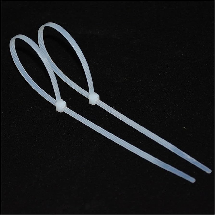 White Nylon Cable Ties 430X7.6 (100) | Gs38272 | Durable Accessories