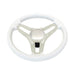 Selva 350Mm White Steering Wheel | Gs41284 | Stylish & Functional
