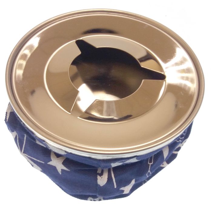 Windproof Ashtray Ss304 Blue | Gs41450 | Durable Outdoor Accessory