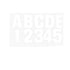 Kit Numbers And Letters White | Gs41474 | Personalize Your Projects