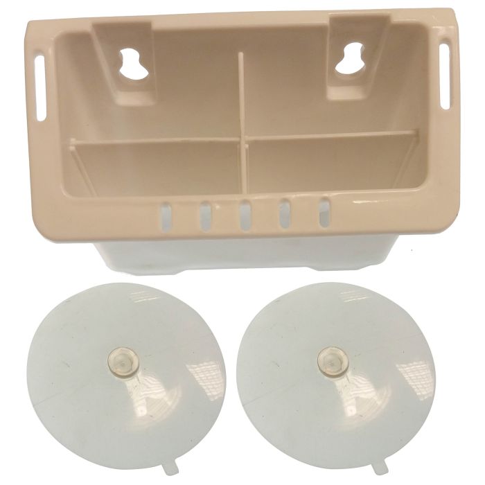 Electronics Caddy - White - Gs41483 - Stylish Gadget Organizer