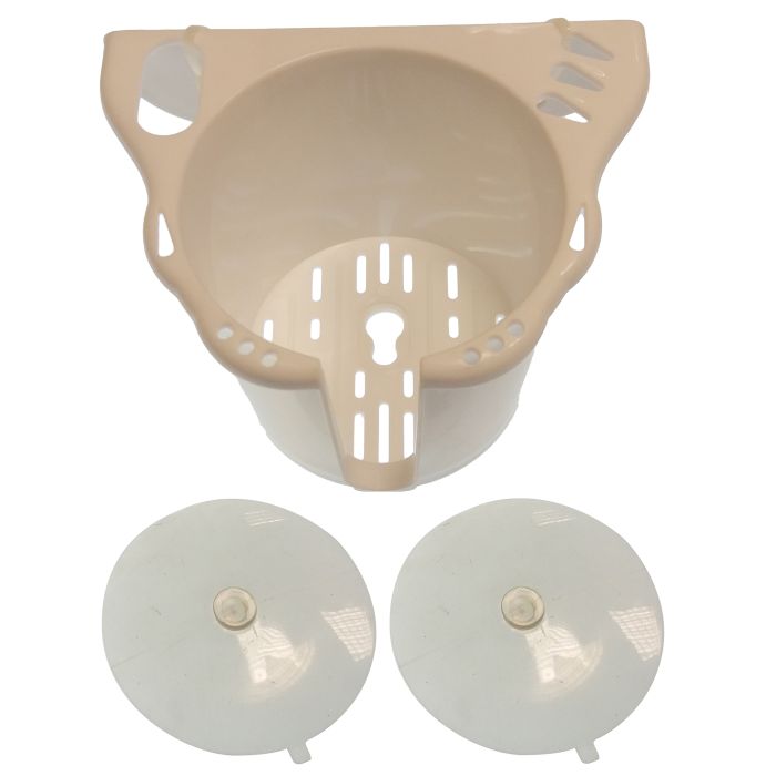 White Drink Holder Caddy | Gs41502 | Stylish Drink Organizer