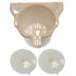 White Drink Holder Caddy | Gs41502 | Stylish Drink Organizer