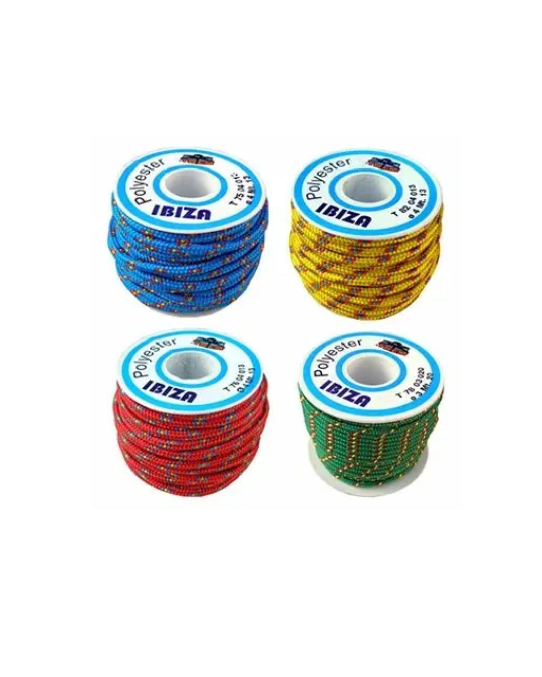 2.5Mm Green Polyester Braided Rope Gs60154 For Fenders - 130 Dan