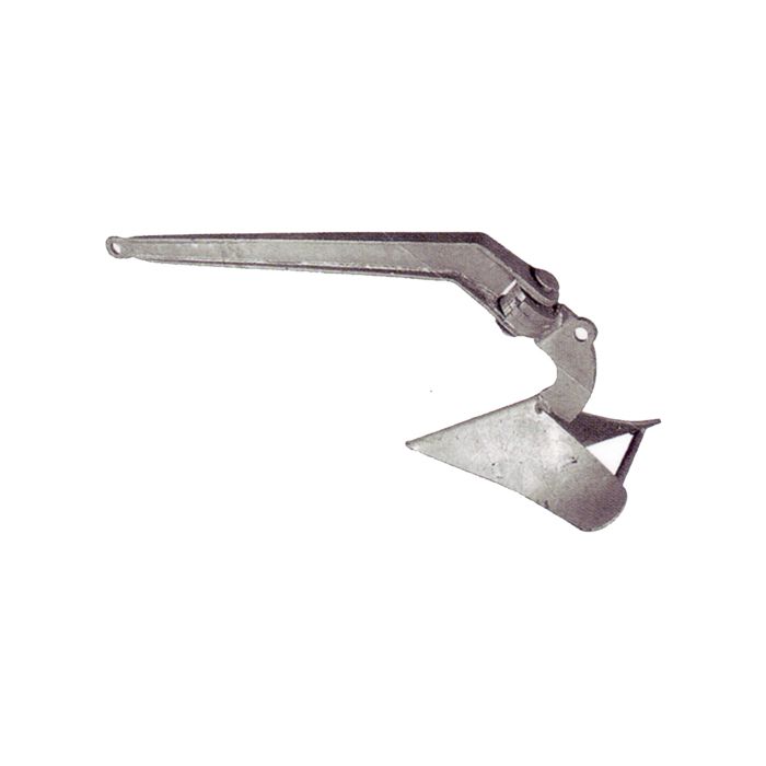 Plough Anchor 12 Kg Hot D. Galv. Gs61023 - Heavy Duty Marine Anchor